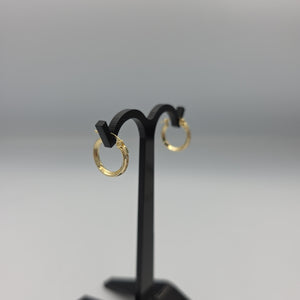 ARETES ARRACADAS CON CIRCONIAS 10K 1.4 GR (NUEVO)