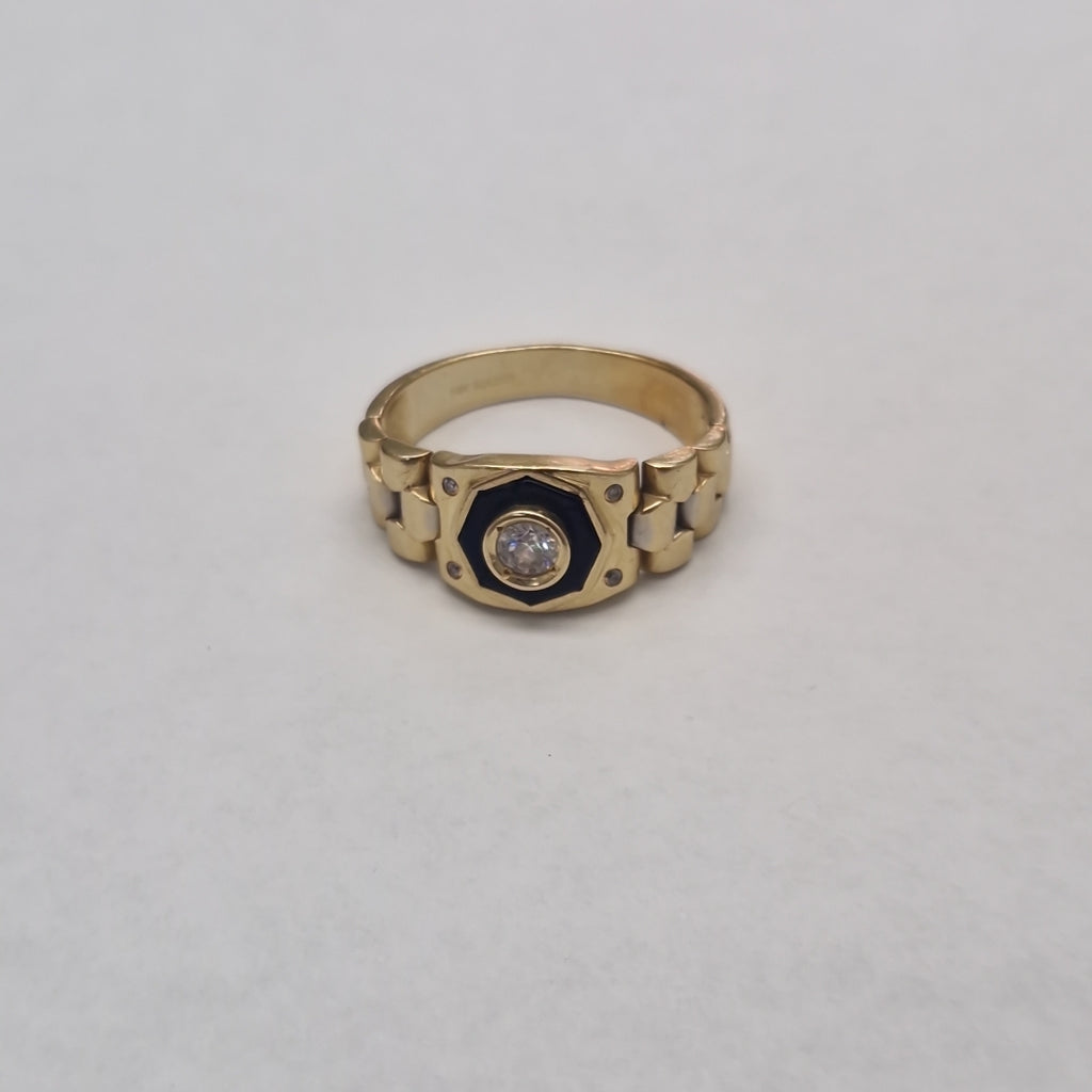 ANILLO ORO 14 K 6,70 GRMS (SEMINUEVO)