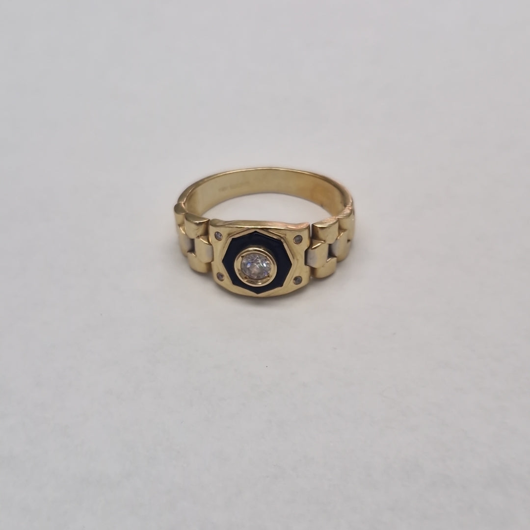 ANILLO ORO 14 K 6,70 GRMS (SEMINUEVO)