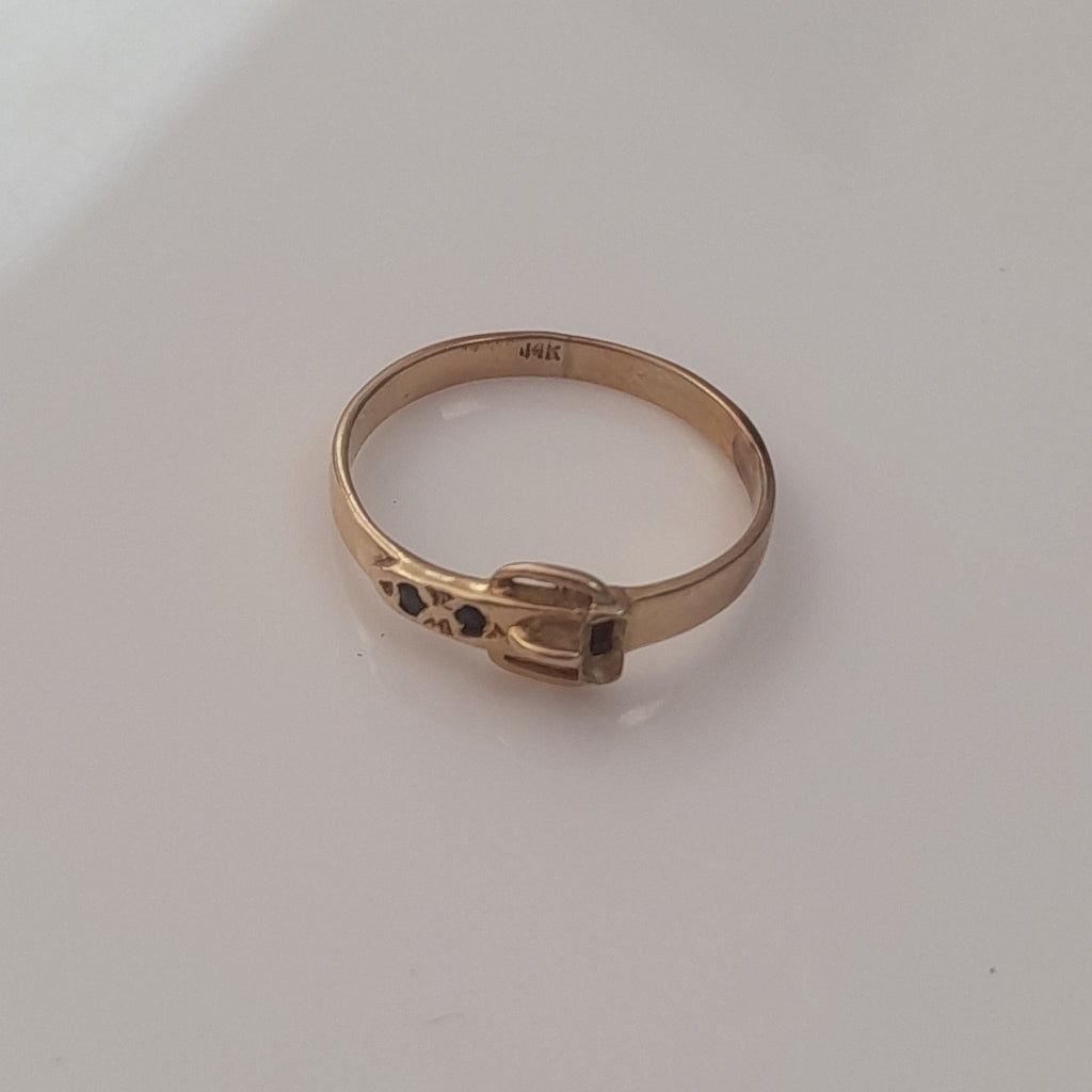 ANILLITO ORO 14 K 1.5 GRMS (SEMINUEVO)