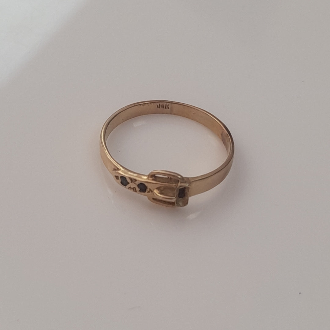 ANILLITO ORO 14 K 1.5 GRMS (SEMINUEVO)