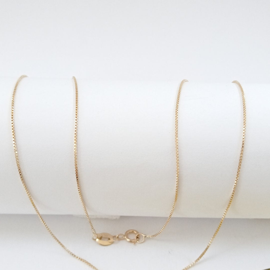 CADENA VENECIANO 14K 55 CM 1.8 GR (NUEVO)
