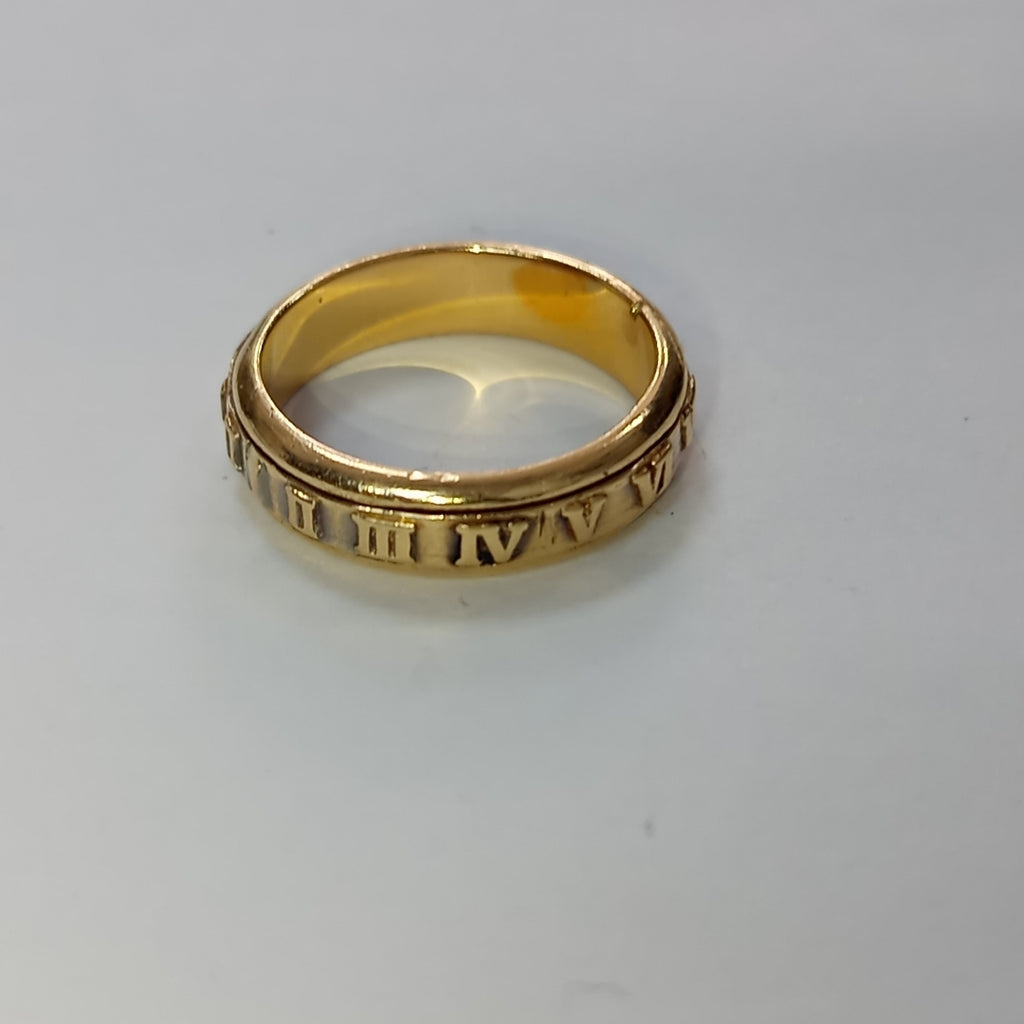 ARGOLLA ORO 14 K 6,90 GRMS (SEMINUEVO)