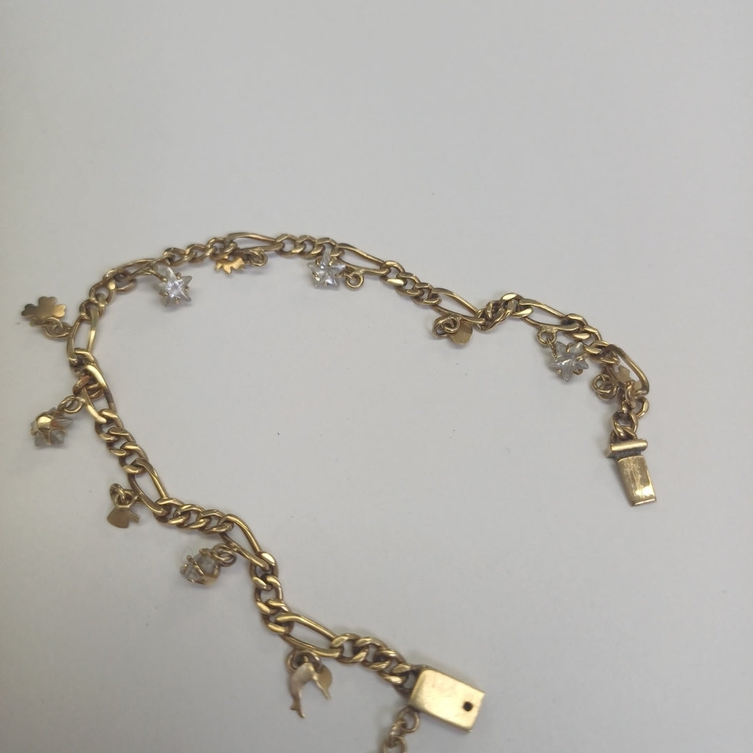 PULSERA ORO 10 K 7.6 GRMS (SEMINUEVO)
