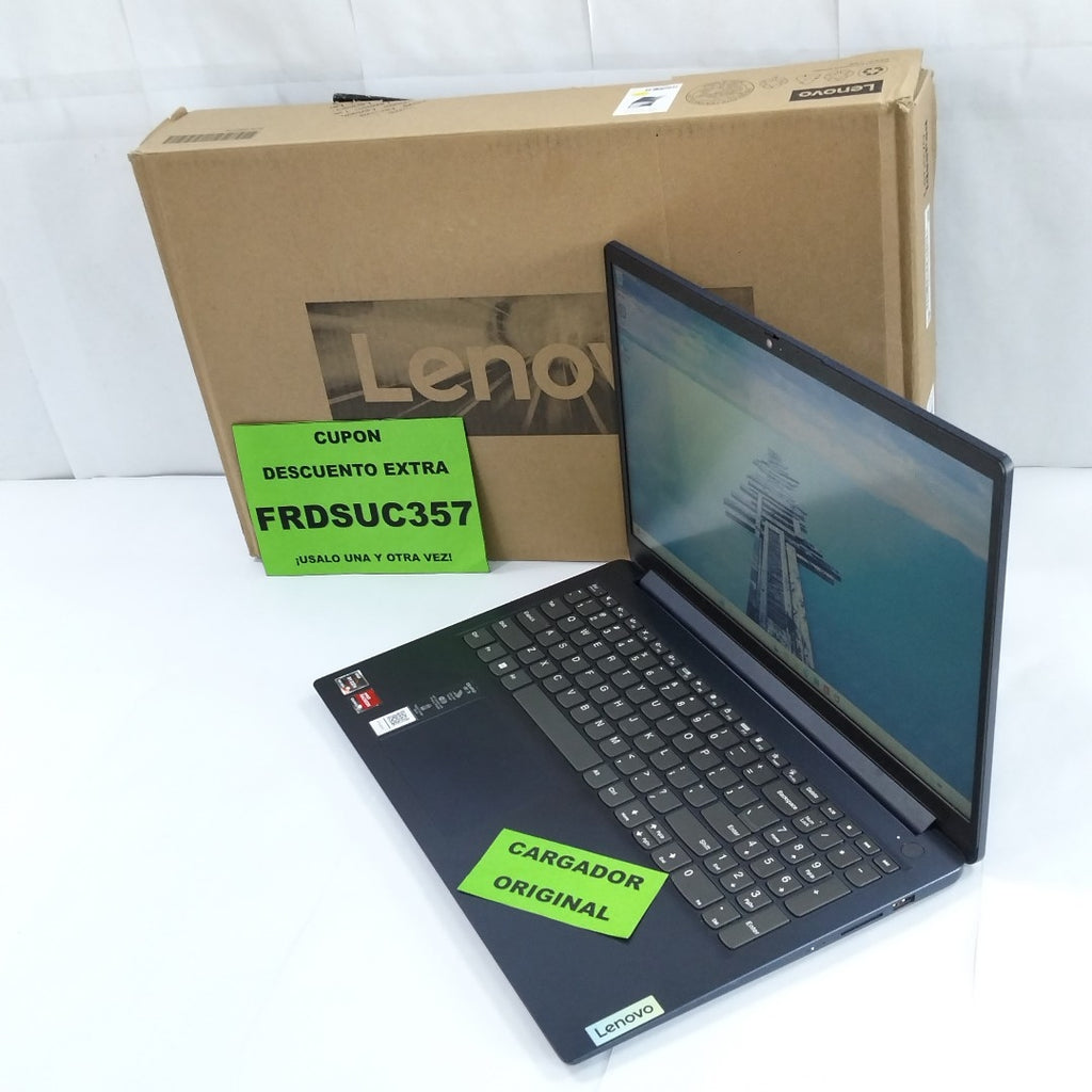 LAPTOP LENOVO IDEAPAD 1 15AMN7 (2024) 256 GB SSD 8 GB RAM (SEMINUEVO)