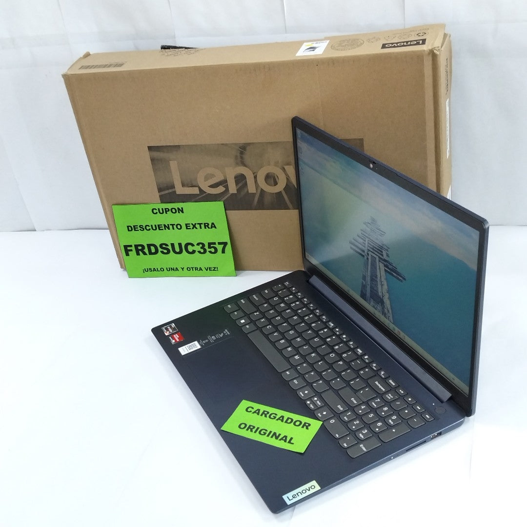 LAPTOP LENOVO IDEAPAD 1 15AMN7 (2024) 256 GB SSD 8 GB RAM (SEMINUEVO)