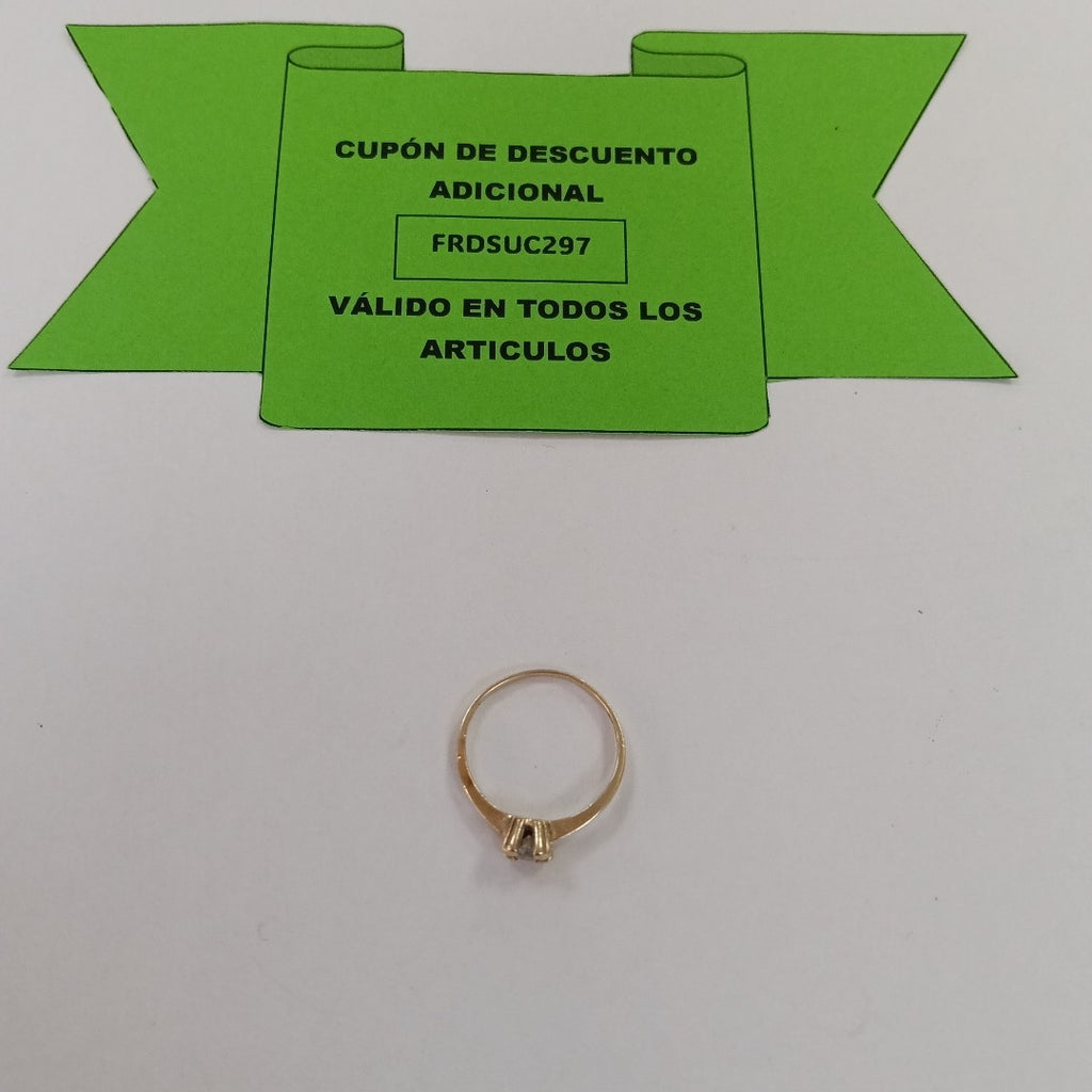 SOLITARIO ORO 10 K 0.9 GRMS (SEMINUEVO)