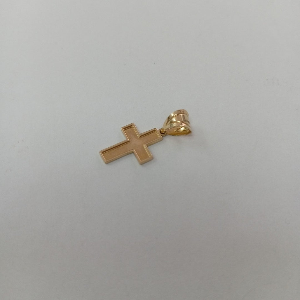 CRUZ,DIJE ORO 14 K 0,70 GRMS (SEMINUEVO)