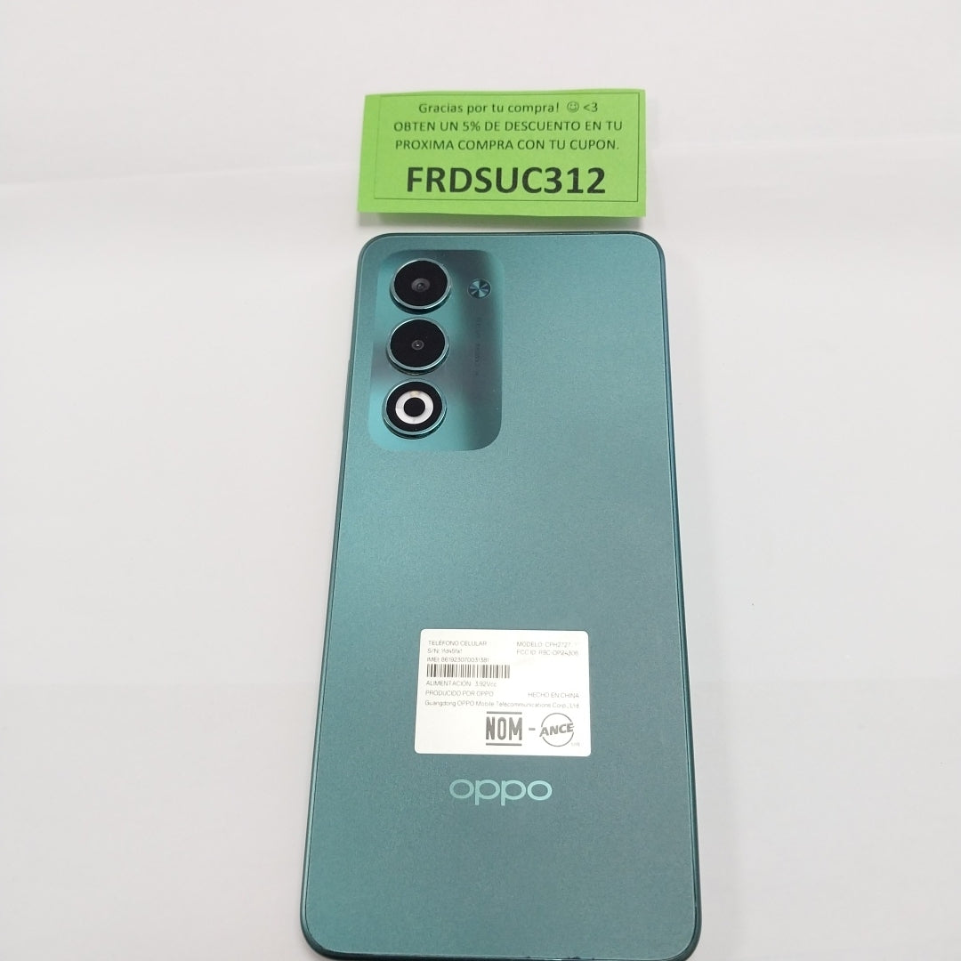 CELULAR OPPO A5 CPH2727 (2025) 256 GB 4 GB RAM (SEMINUEVO)
