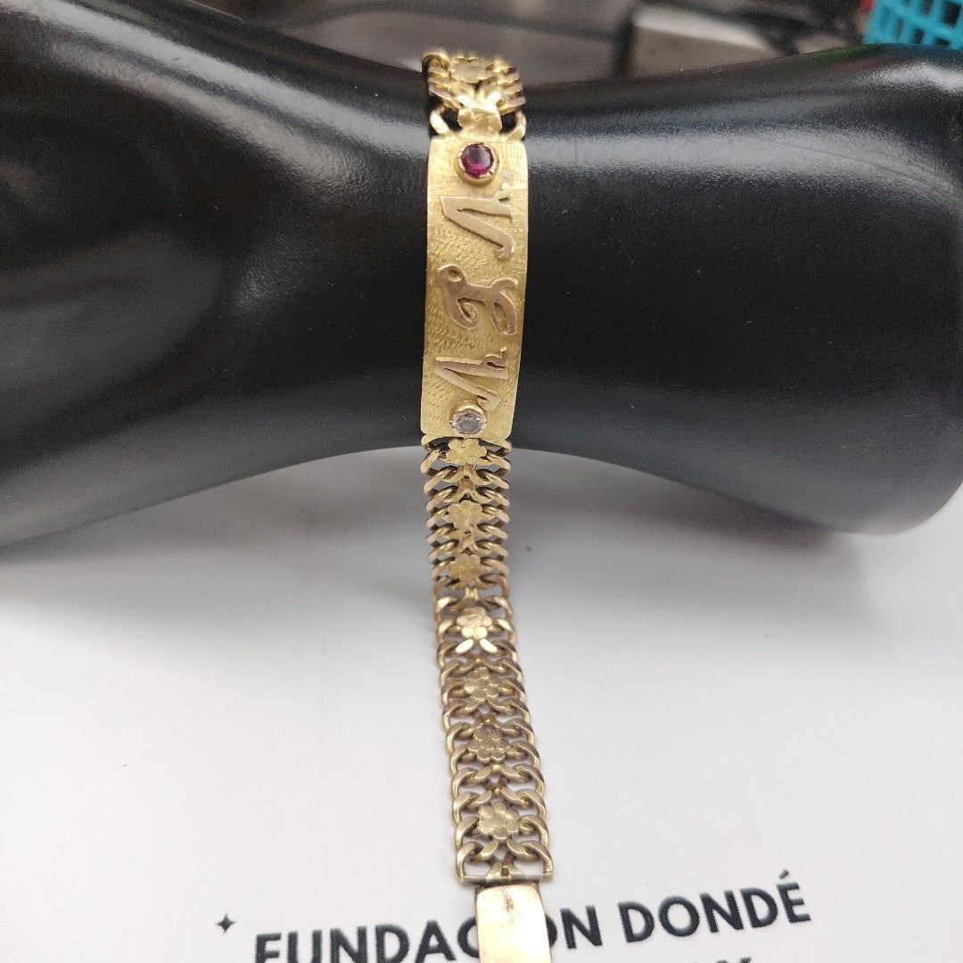ESCLAVA ORO 10 K 21,80 GRMS (SEMINUEVO)