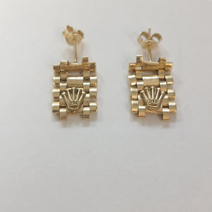 ARETES PAR ORO 14 K 3 GRMS (SEMINUEVO)