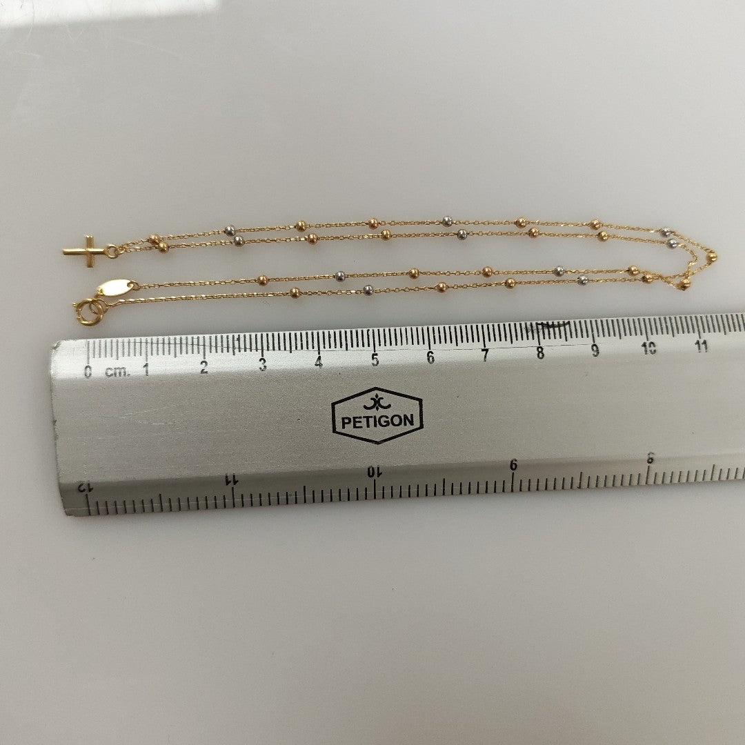 GARGANTILLA ORO 14 K 1,80 GRMS (SEMINUEVO)