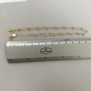 GARGANTILLA ORO 14 K 1,80 GRMS (SEMINUEVO)