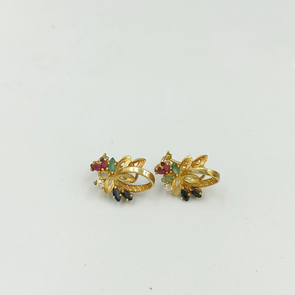 ARETES PAR ORO 14 K 4.2 GRMS (SEMINUEVO)