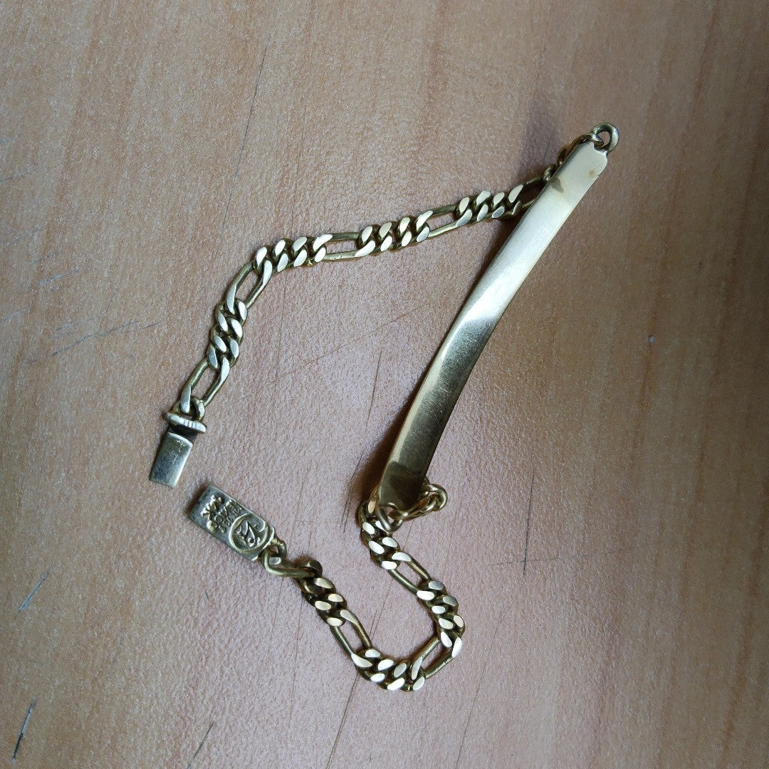 ESCLAVA ORO 14 K 9 GRMS (SEMINUEVO)