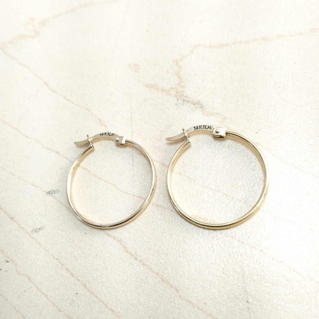 ARRACADAS PAR ORO 14 K 1.1 GRMS (SEMINUEVO)
