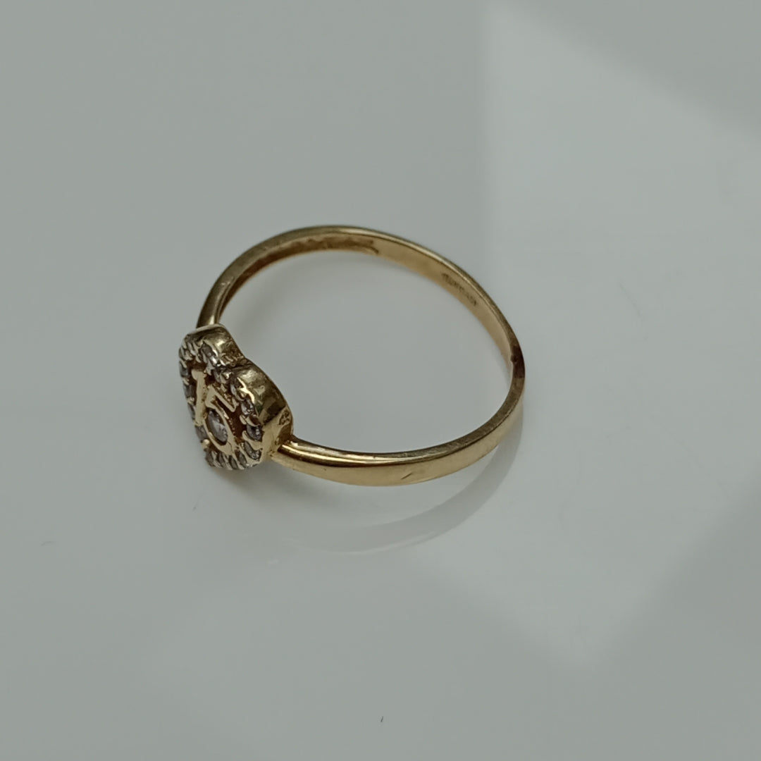 ANILLO ORO 10 K 1,70 GRMS (SEMINUEVO)