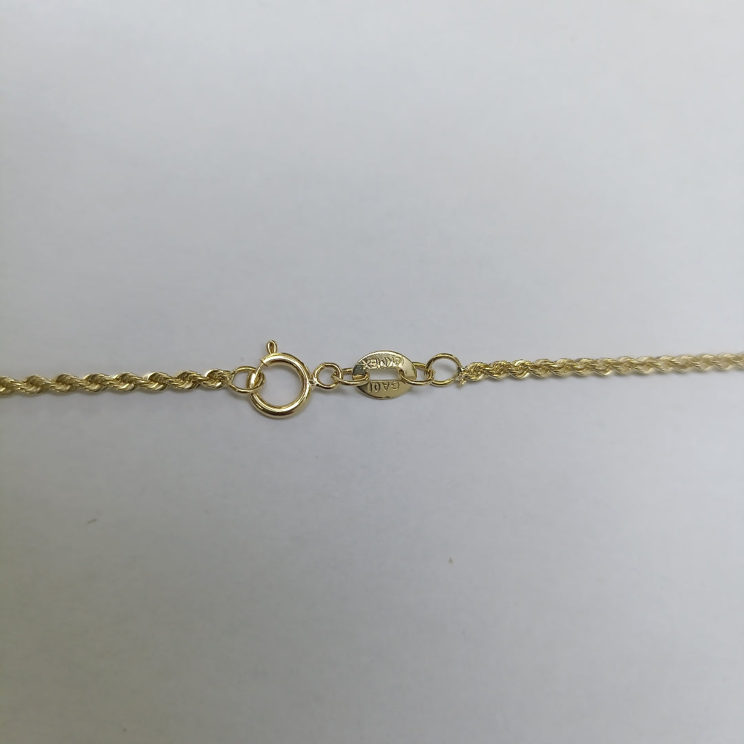 CADENA TORZAL 10K 55 CM 4.5 GR (NUEVO)
