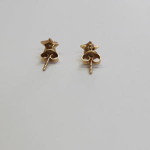 BROQUELES PAR ORO 14 K 0,60 GRMS (SEMINUEVO)