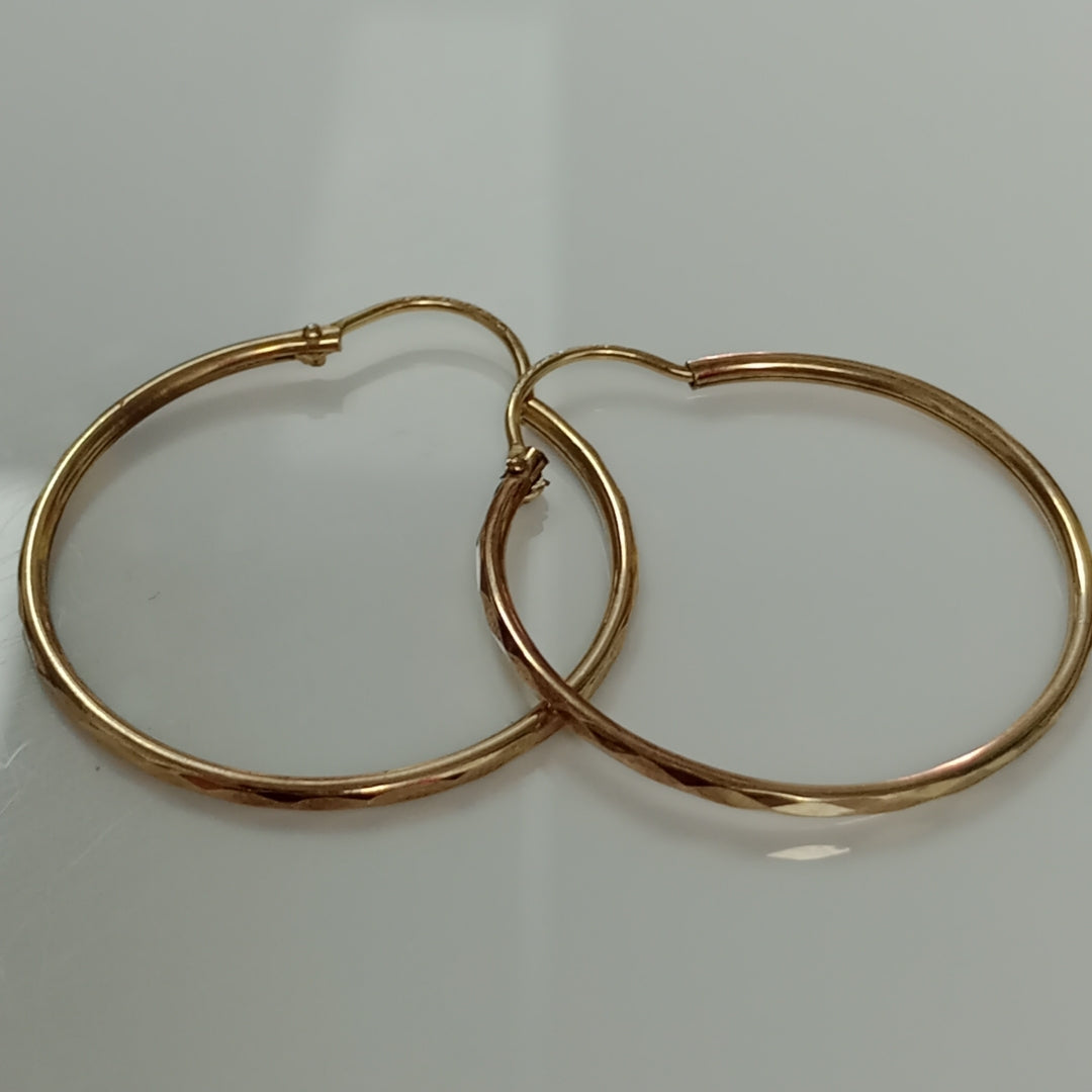 ARRACADAS PAR ORO 10 K 1,40 GRMS (SEMINUEVO)