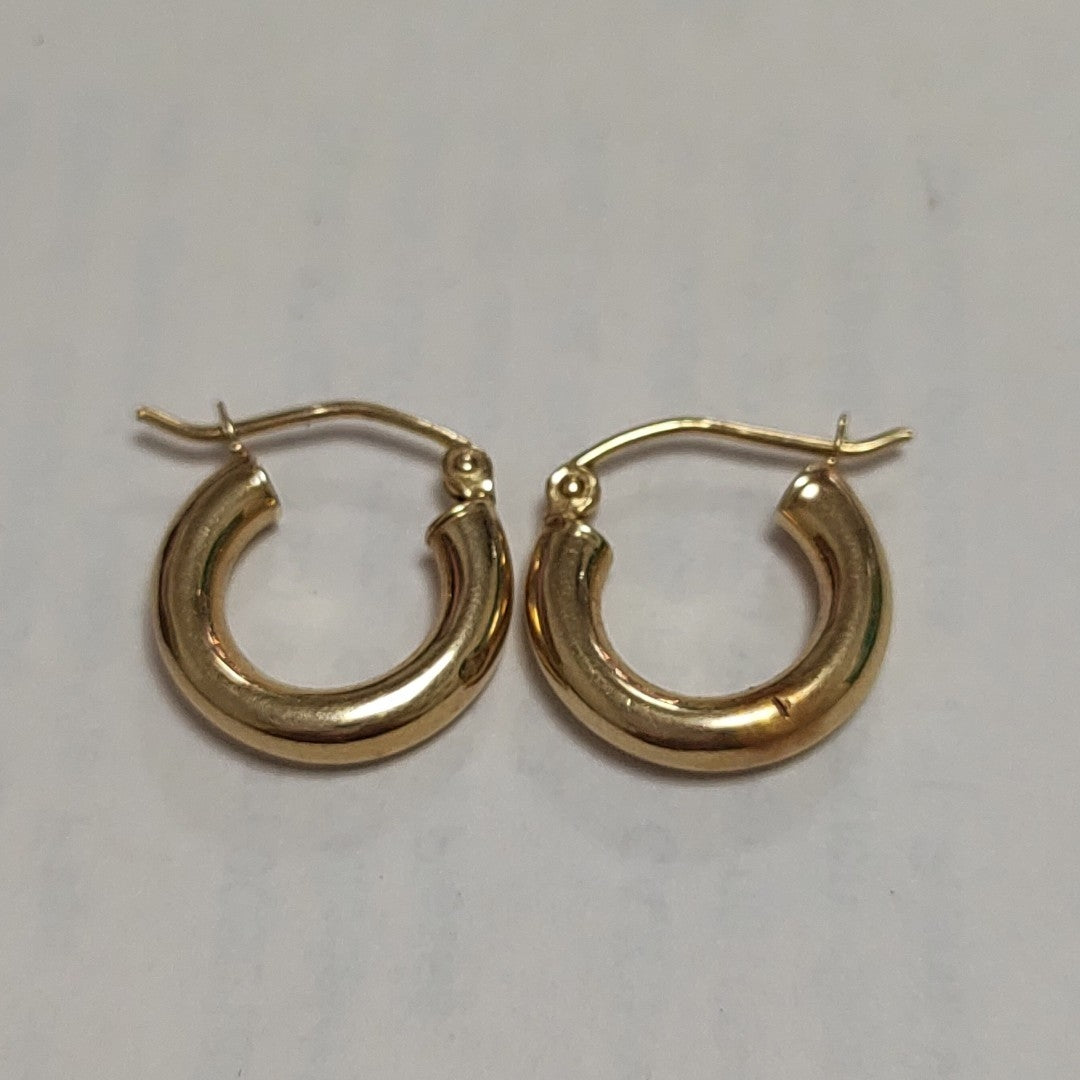 ARRACADAS PAR ORO 14 K 1,00 GRMS (SEMINUEVO)