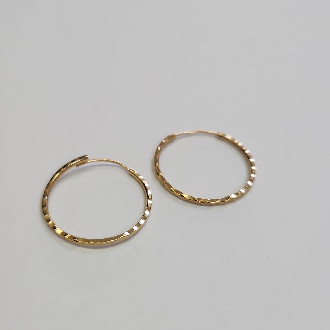 ARRACADAS PAR ORO 14 K 0,60 GRMS (SEMINUEVO)