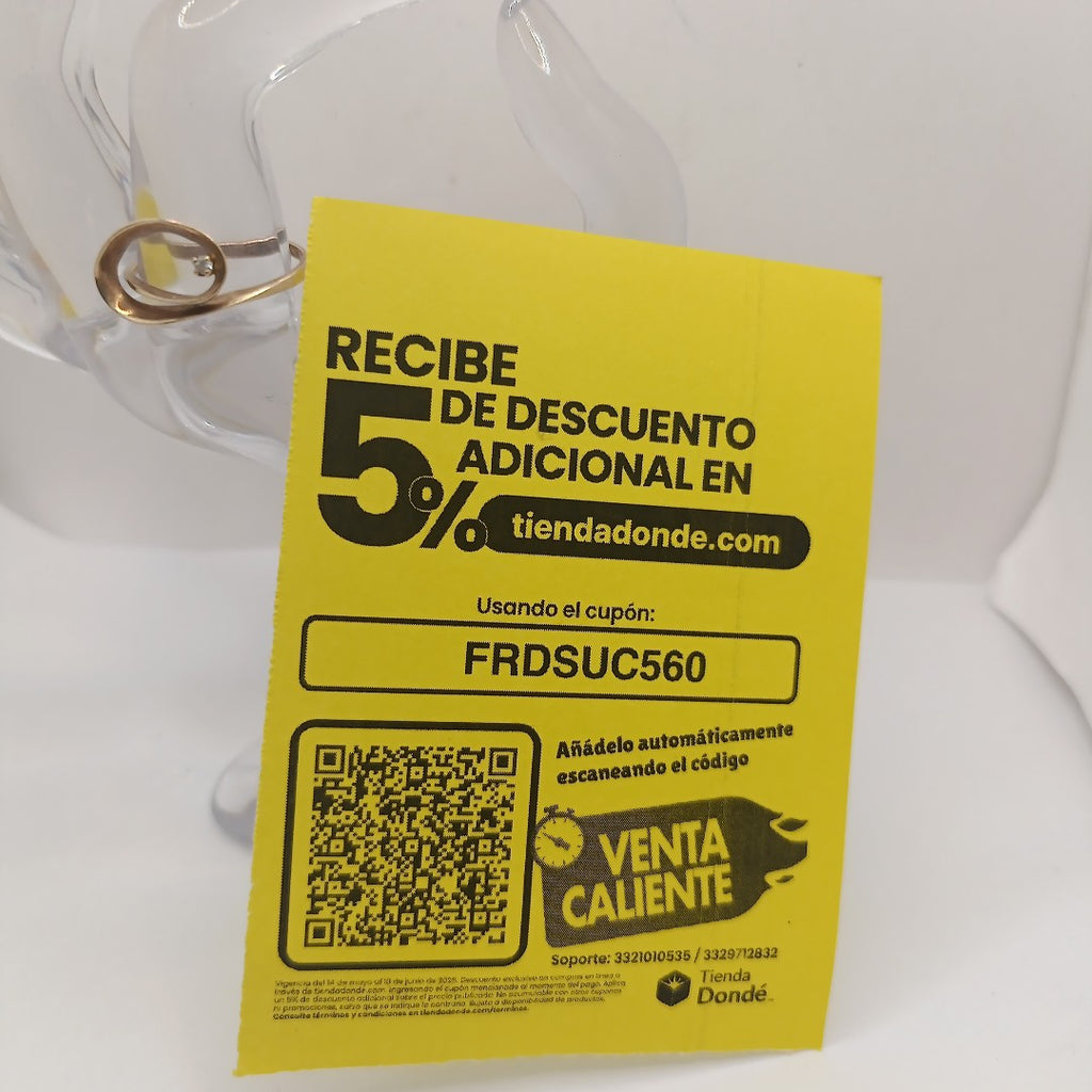 ANILLITO ORO 8 K 1.8 GRMS (SEMINUEVO)
