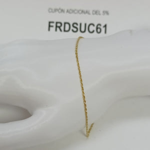 PULSERA TORZAL 14K 18 CM 1.2 GR (NUEVO)