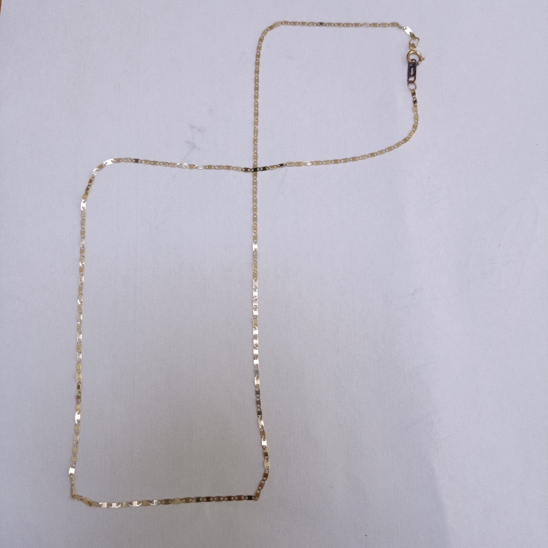 CADENA ORO COMBINADO 14 K 1,50 GRMS (SEMINUEVO)