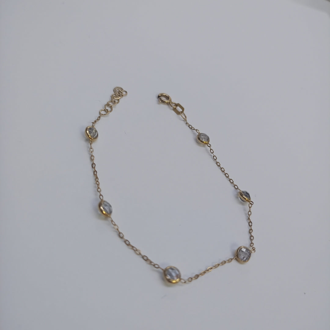PULSERA ORO 14 K 1.6 GRMS (SEMINUEVO)
