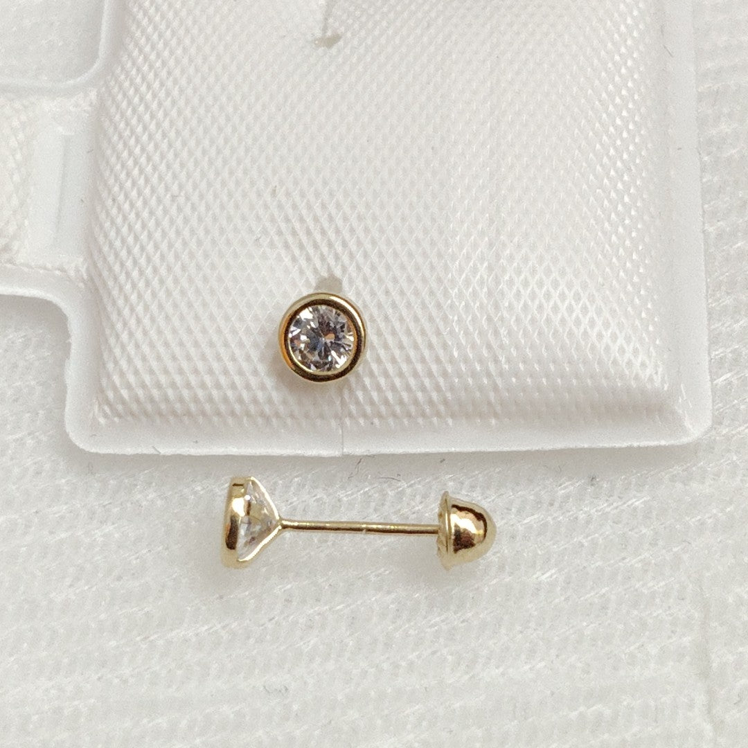 BROQUELES BROQUEL C CIRCONIA 14K 0.1501 GR (NUEVO)