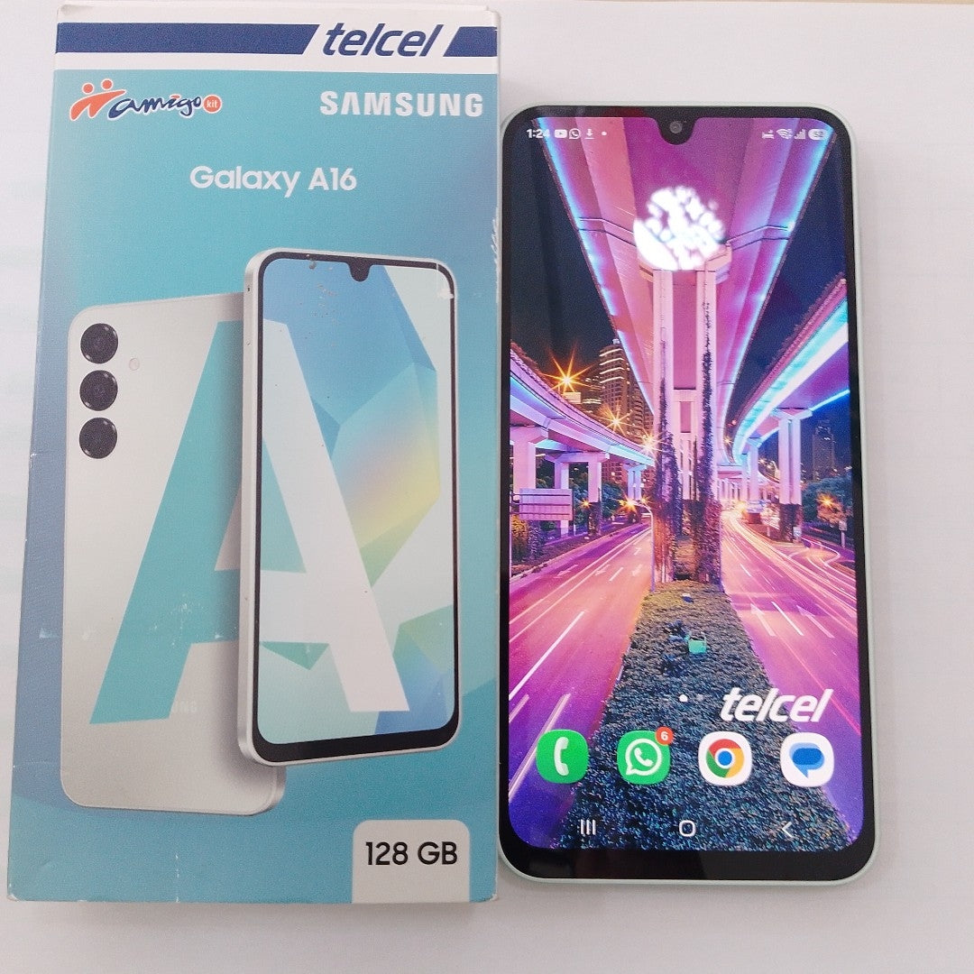 CELULAR SAMSUNG GALAXY A16 SM-A165M (2024) 128 GB 4 GB RAM (SEMINUEVO)