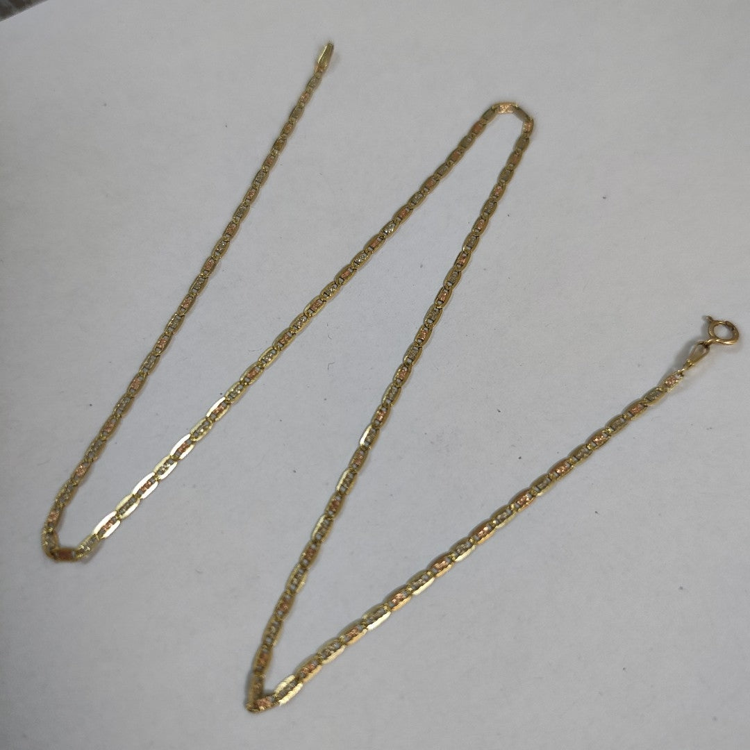 CADENA ORO 14 K 2.6 GRMS (SEMINUEVO)