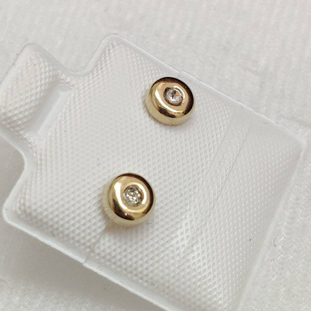 BROQUELES BROQUEL C CIRCONIA 14K 0.27 GR (NUEVO)