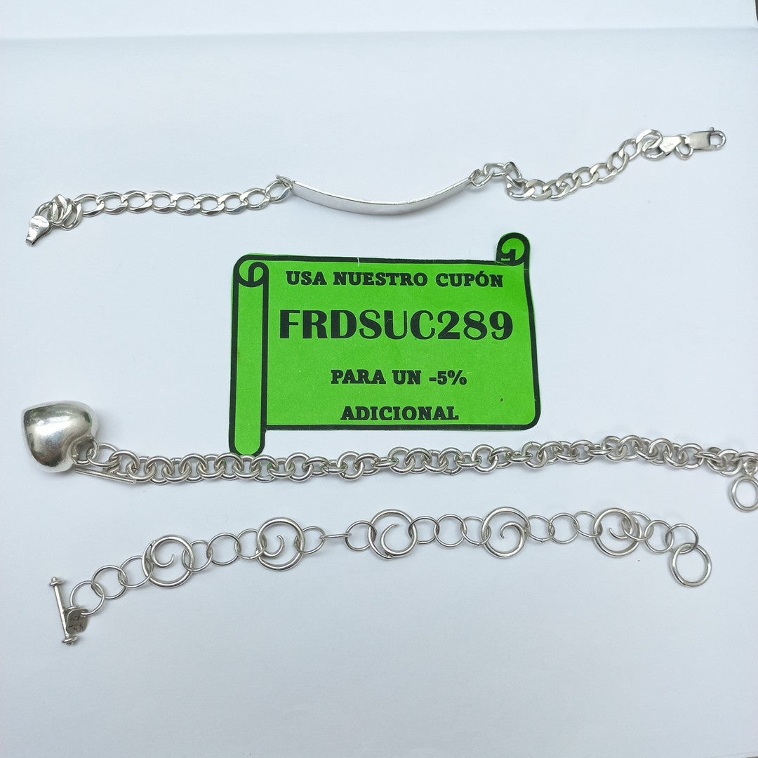 PULSERA PLATA 43.1 GRMS (SEMINUEVO)