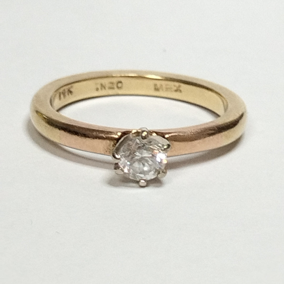 ARGOLLA ORO 14 K 3.8 GRMS (SEMINUEVO)