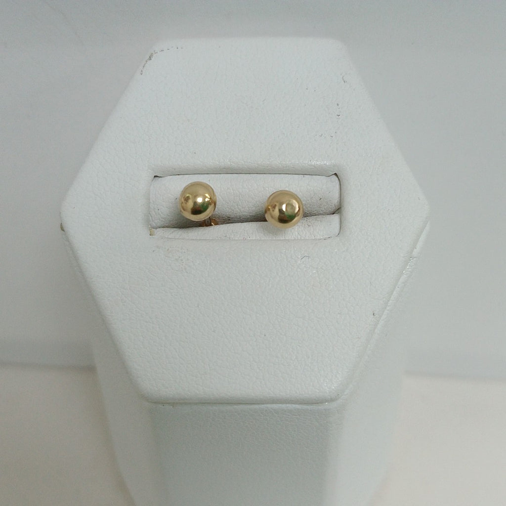 BROQUELES PAR ORO 14 K 0,30 GRMS (SEMINUEVO)