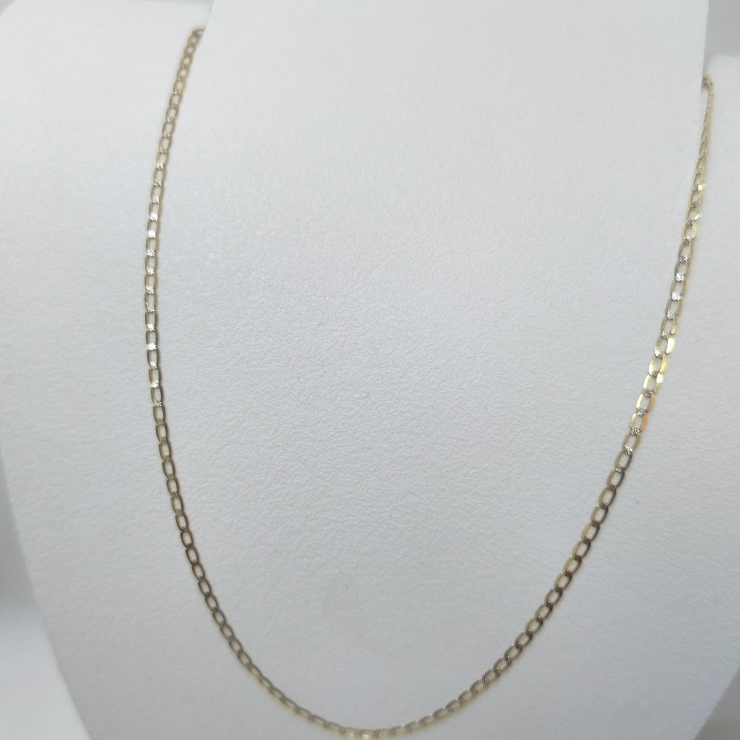 CADENA ORO, RODIADO 10 K 1.6 GRMS (SEMINUEVO)