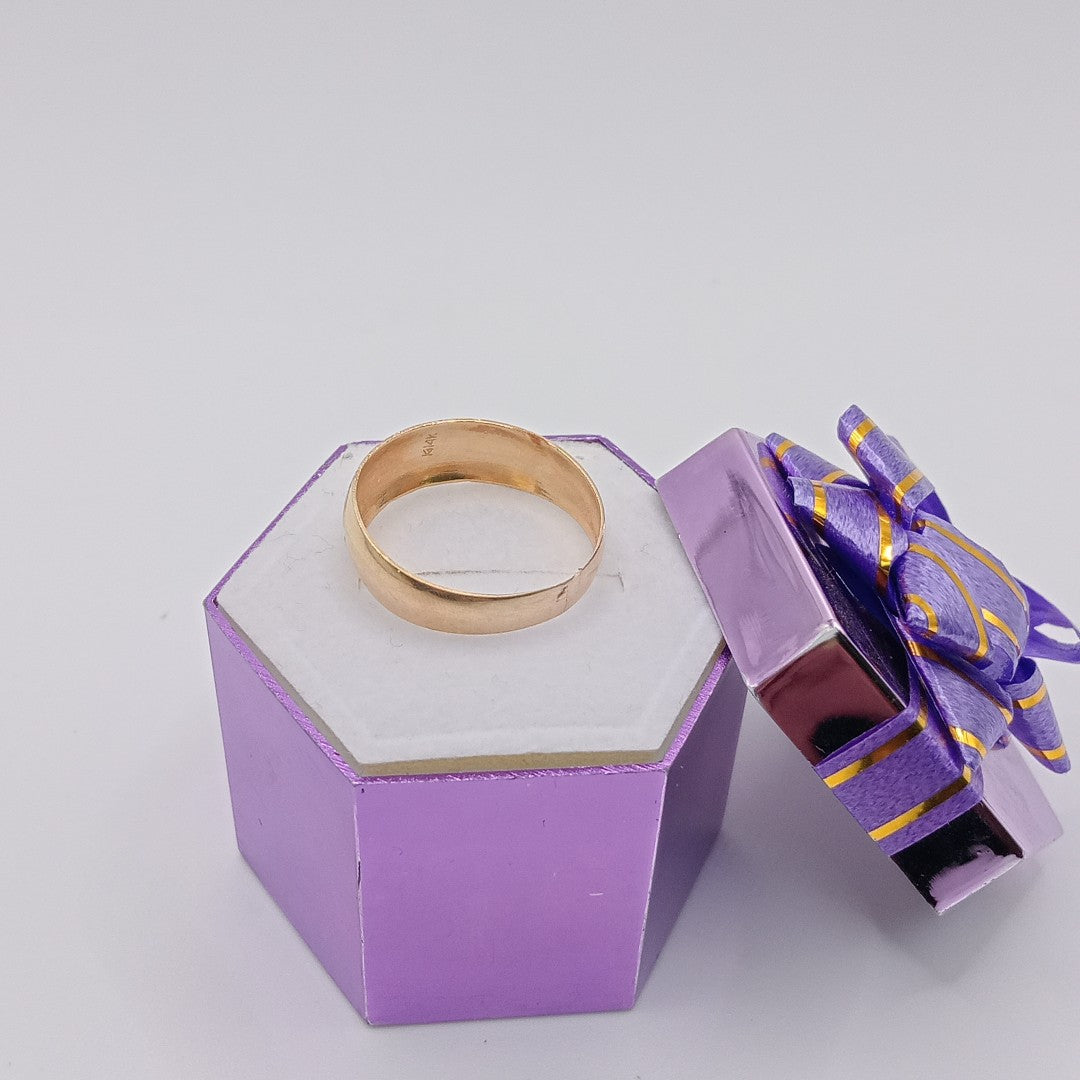 ANILLO ORO 14 K 1,90 GRMS (SEMINUEVO)