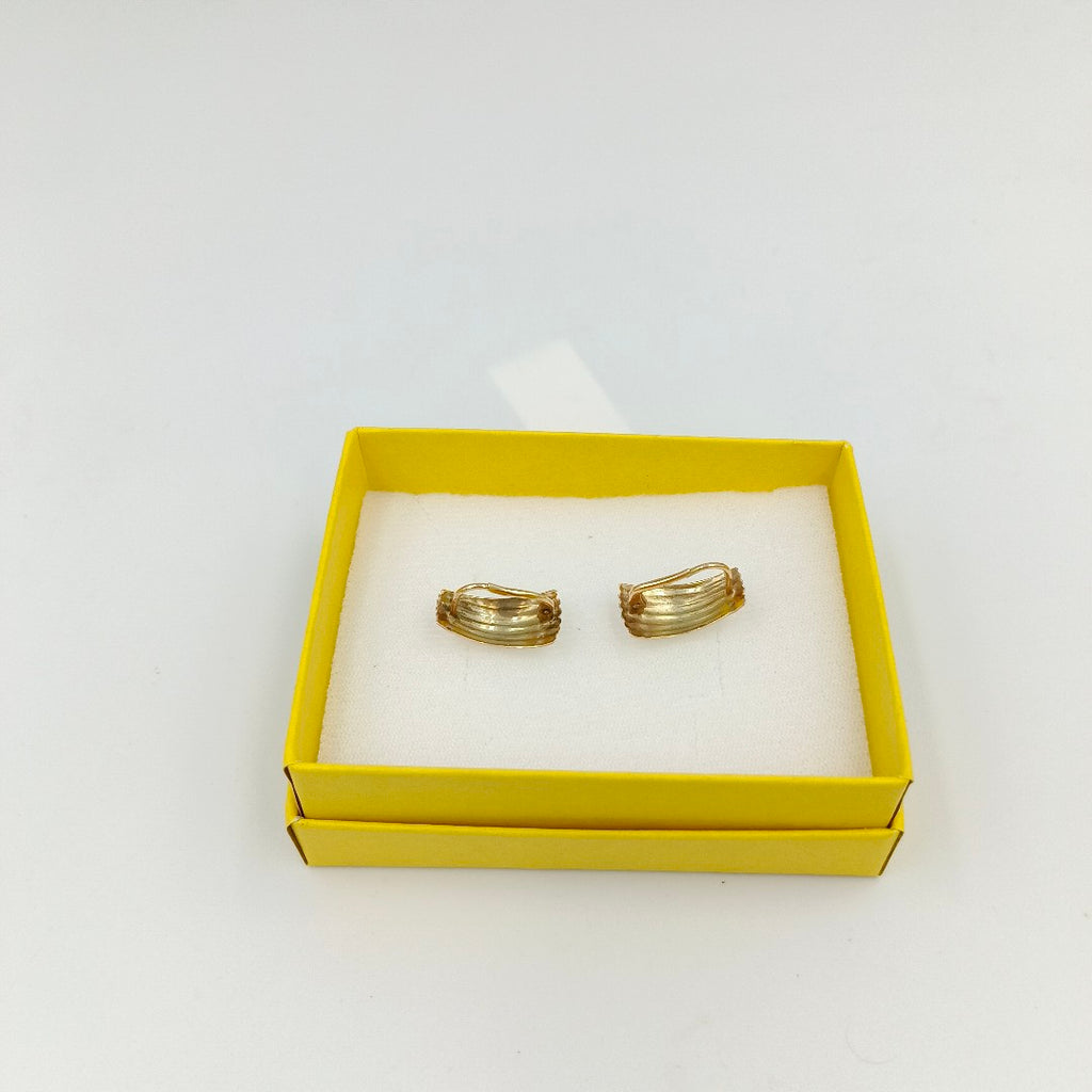 ARETES PAR ORO 10 K 2.3 GRMS (SEMINUEVO)