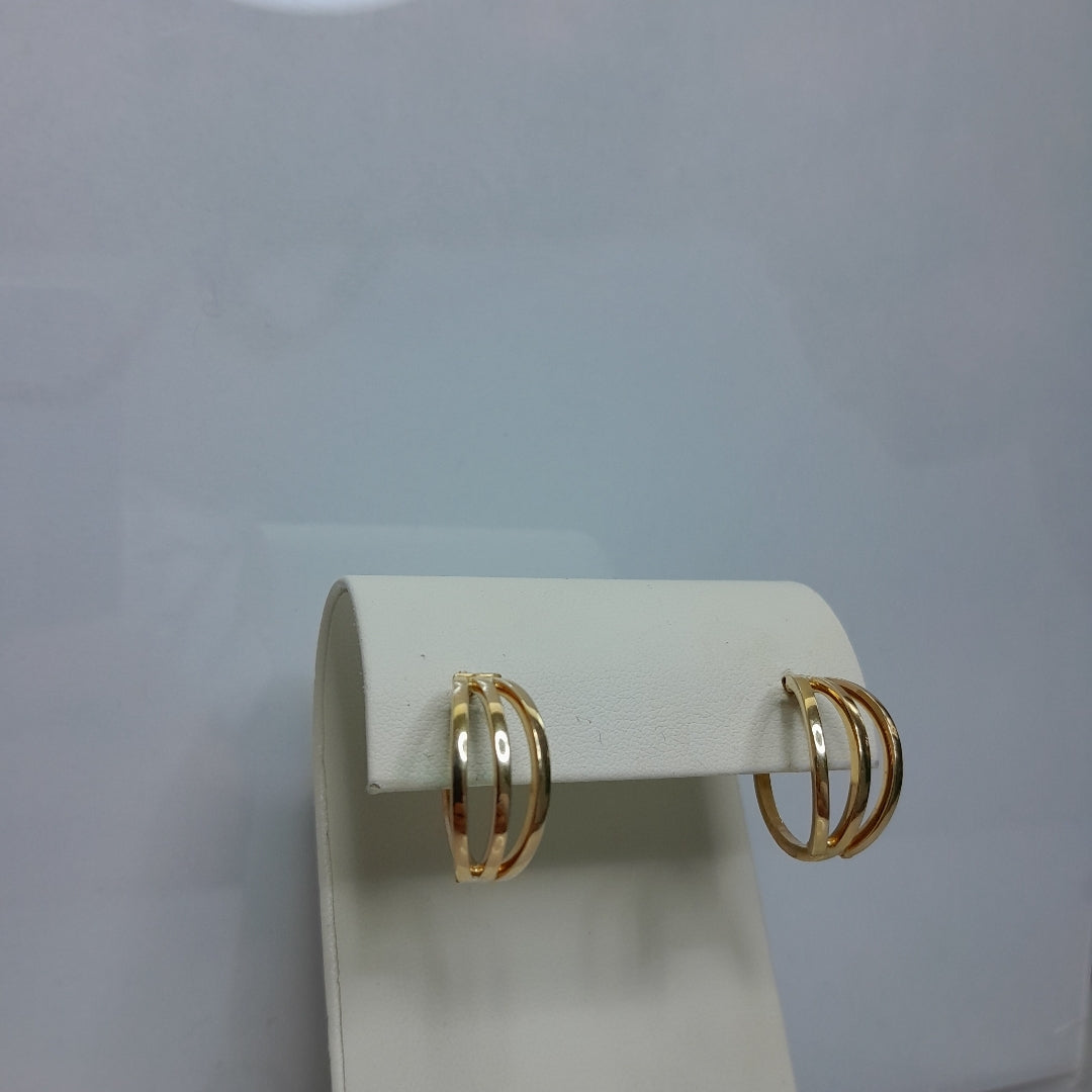 ARRACADAS PAR ORO 10 K 2 GRMS (SEMINUEVO)