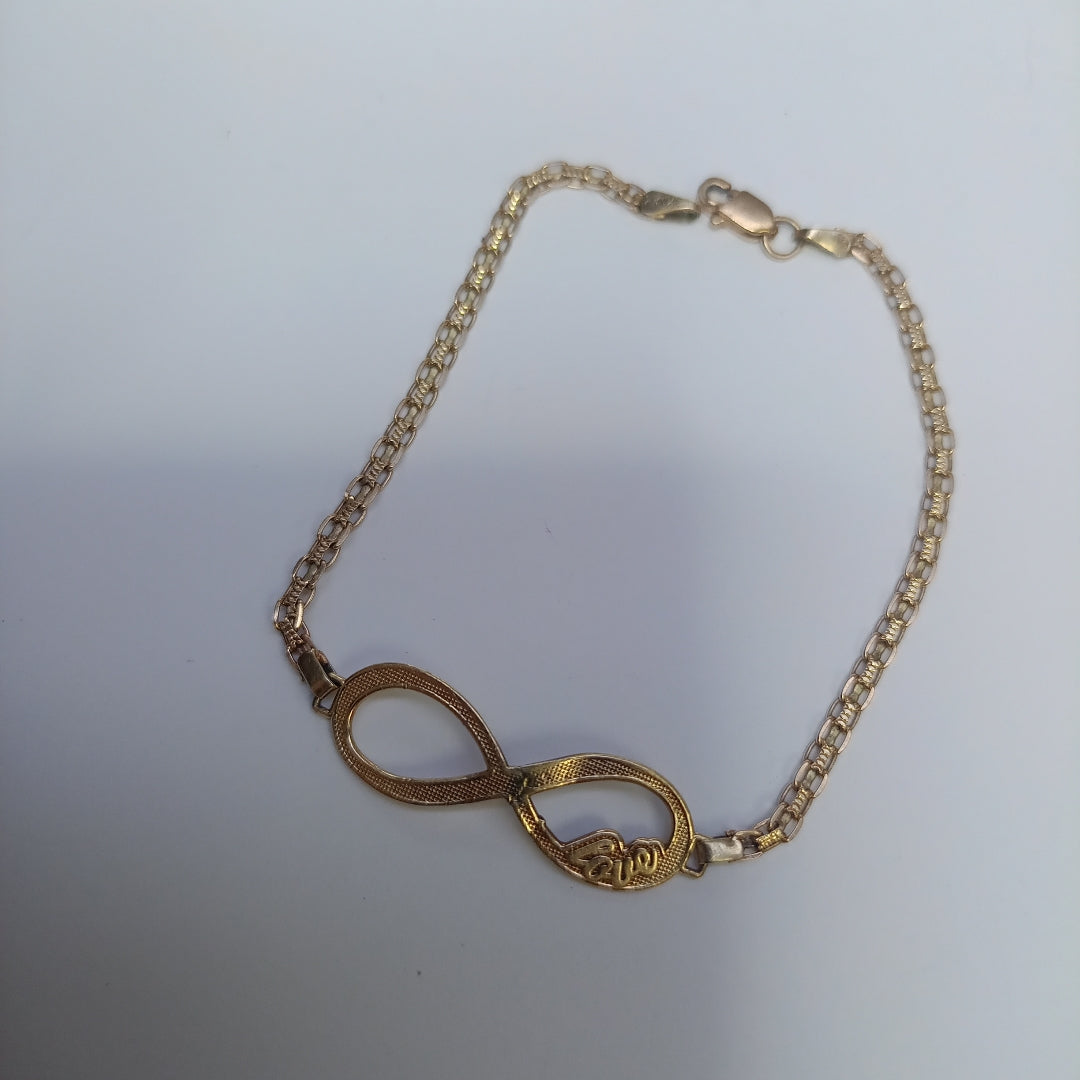 PULSERA ORO 10 K 2.7 GRMS (SEMINUEVO)
