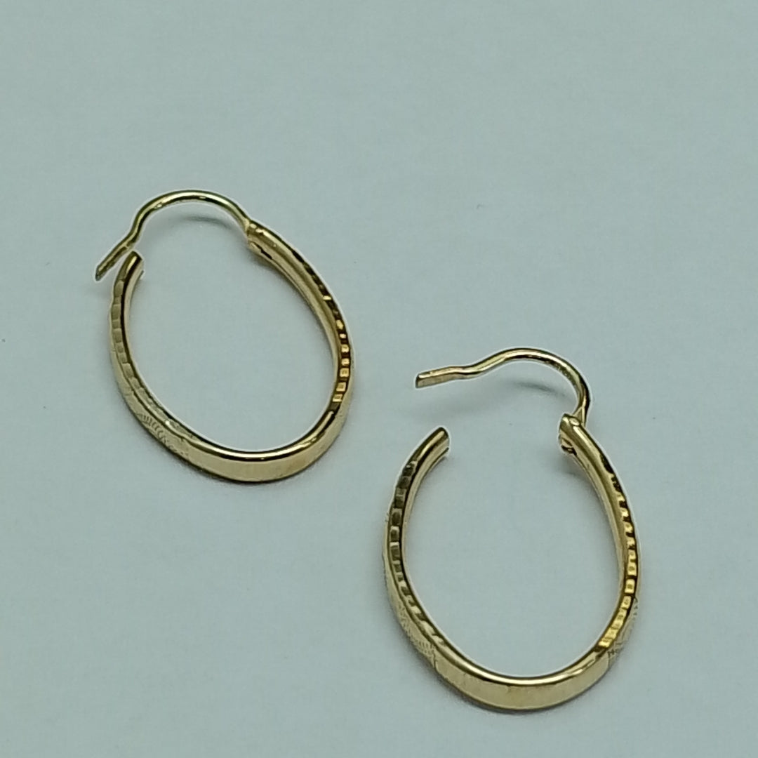 ARRACADAS PAR ORO 10 K 1.8 GRMS (SEMINUEVO)