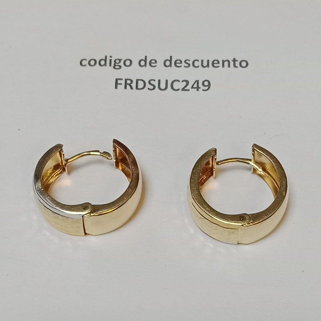 ARRACADAS PAR ORO 10 K 2.9 GRMS (SEMINUEVO)