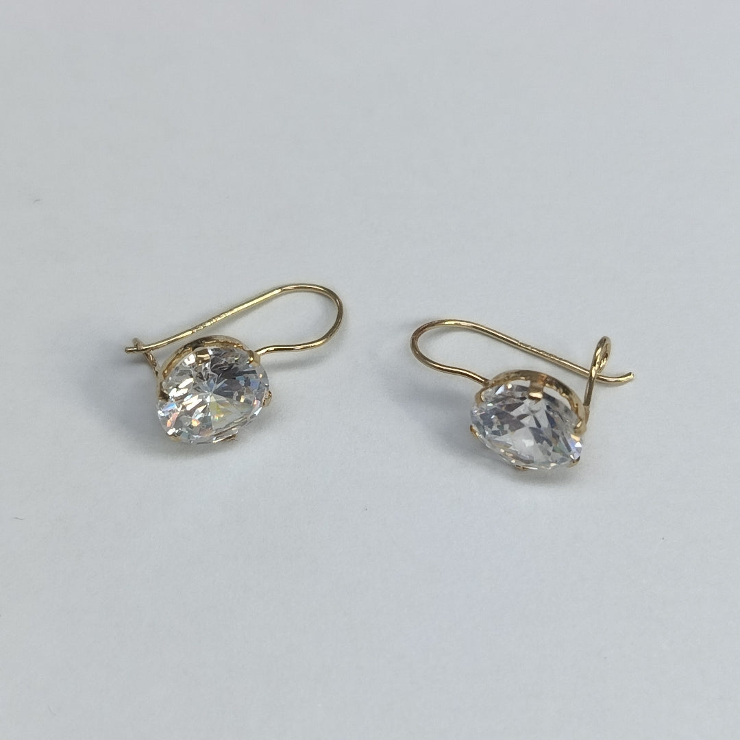 ARETES PAR ORO 10 K 1.1 GRMS (SEMINUEVO)