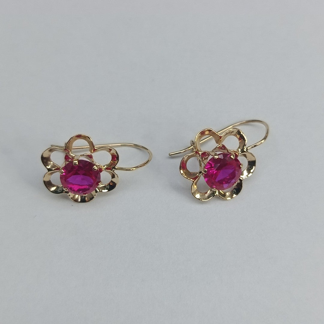 ARETES PAR ORO 10 K 1,80 GRMS (SEMINUEVO)