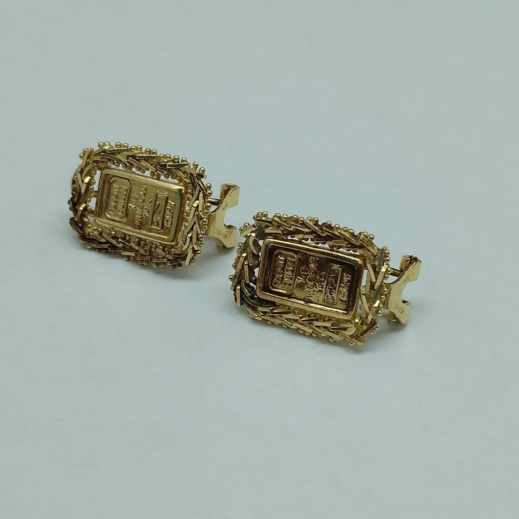 ARETES PAR ORO 14 K 5,70 GRMS (SEMINUEVO)
