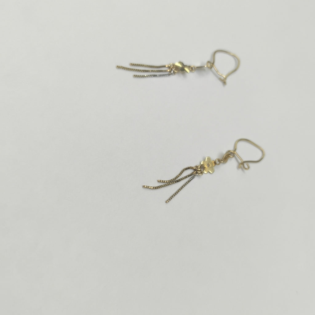 ARETES PAR ORO 10 K 1.1 GRMS (SEMINUEVO)