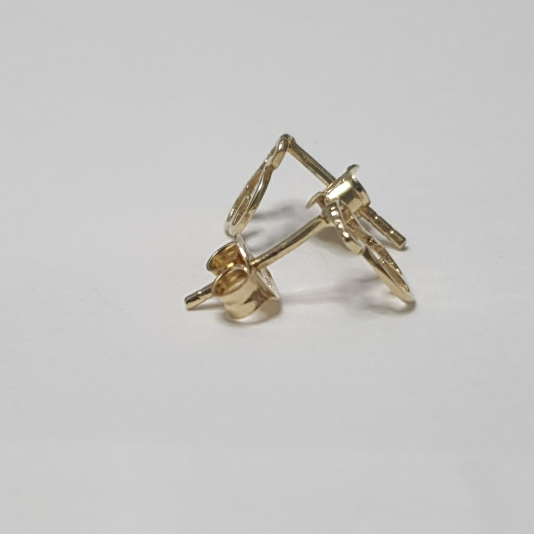 BROQUELES ORO 14K 0.8 (NUEVO)