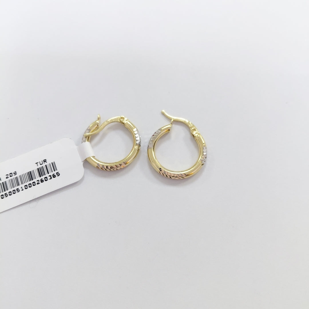 ARRACADAS ORO 14K 1.7 (NUEVO)